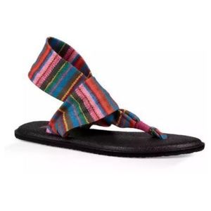 Sanuk Cabaret Kauai Blanket Sling 2 Yoga Sandals